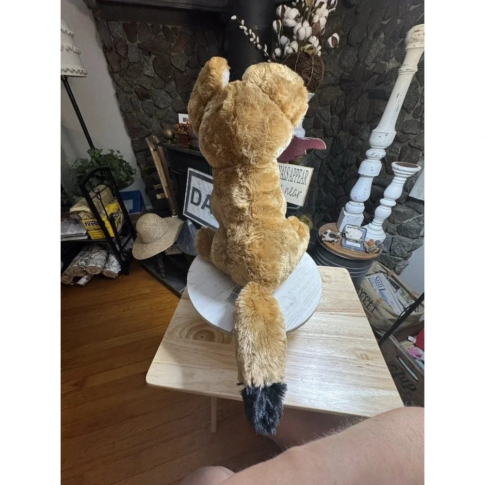 Fiesta Fennec Fox Plush Realistic Animals Sitting Collectible Wildlife 16